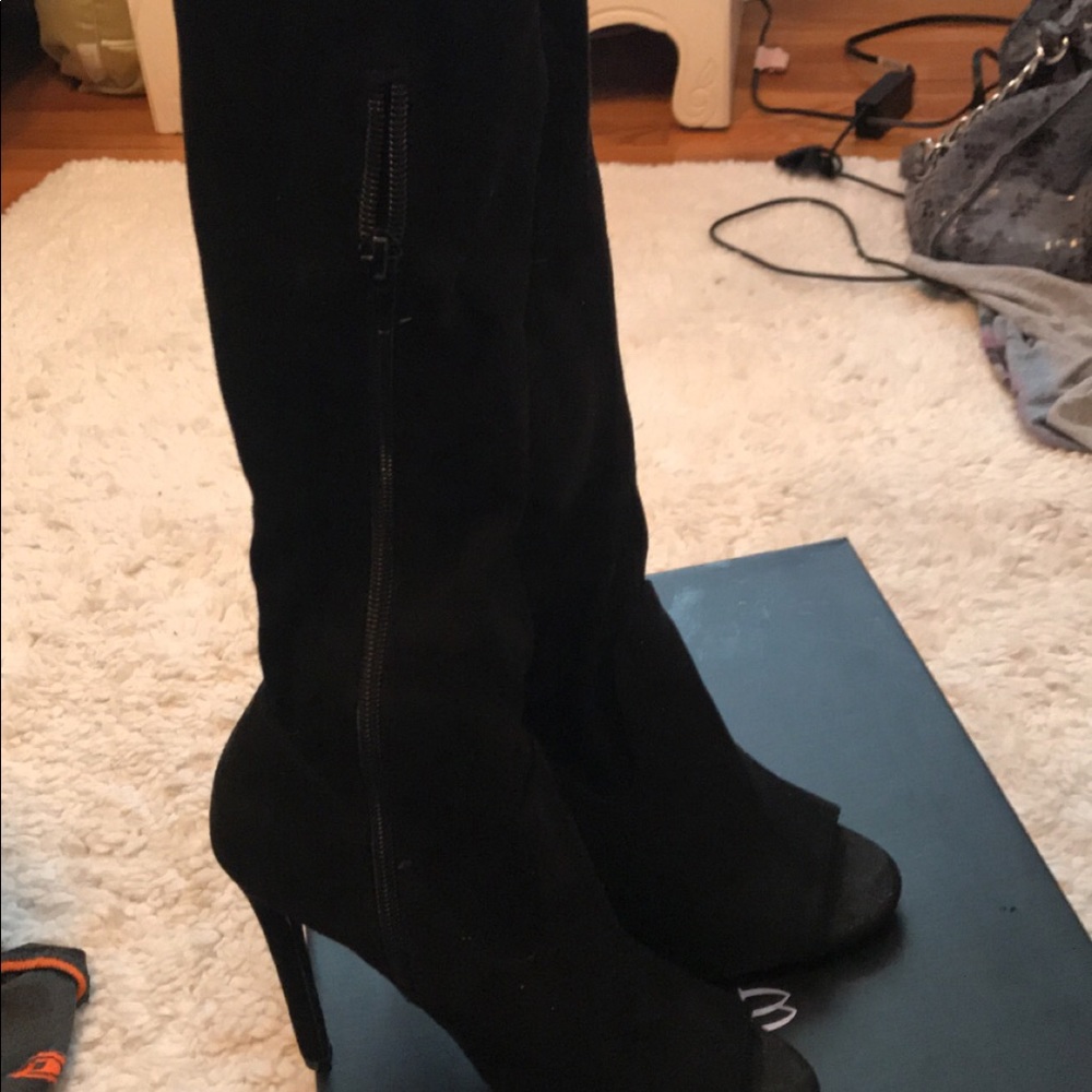 Knee high boots